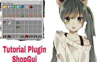 Tutorial Plugin!! ShopGui!! PocketMine V1.16