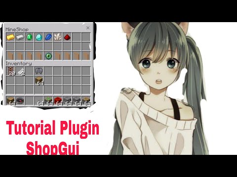 Tutorial Plugin!! ShopGui!! PocketMine V1.16