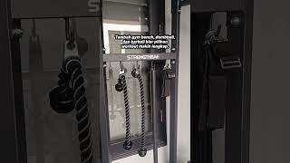Punya Home Gym Cable Machine Latihan Jadi Lebih Variatif. | Alat Home Gym | Home Gym Strengthbae