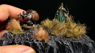 Exceptionally ok DIY Grass Tufts for Miniatures & Terrain (D&D, Warhammer)
