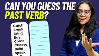 English Grammar - Past Tense For Common Present Tense Verbs | Daily Used English Words #ananya