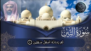 سورة التين || بصوت القارئ  ناصر القطامي