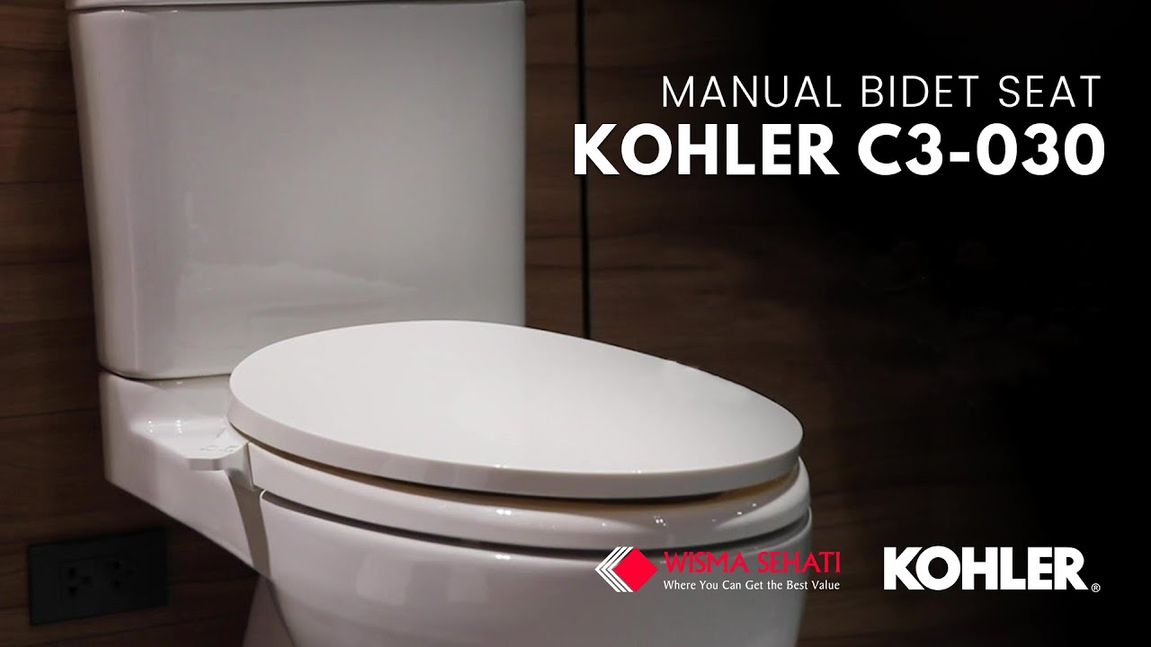 Manual Bidet Seat Toilet Kohler C3030 Toilet 101 Wisma Sehati