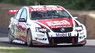 Holden Commodore V8 Supercars Australia Ex Tander | Loud V8 Sound At Festival Of Speed!