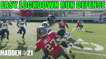 EASY LOCKDOWN MADDEN 21 RUN DEFENSE! BLOW EVERY RUN IN THE GAME WITH THIS EASY SETUP! MADDEN 21 TIPS
