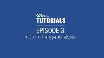 COTbase.com Tutorial - Episode 3: COT Change Analysis
