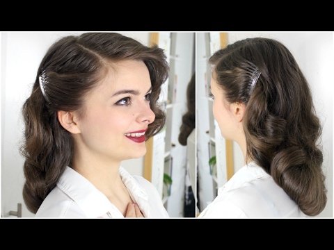 40s-brush-out-on-long-hair-|-tutorial