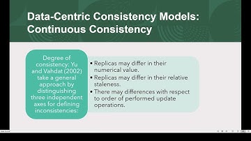 CS621 Short Lecture - 03 | Week 8 | Continuous Consistency | CS621| #KatHack #CS621 #networking