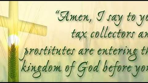 CATHOLIC MEDITATION: Tuesday - 15 December, 2020. 3rd week - Advent, Year B