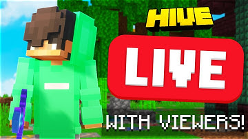 HIVE LIVE BUT GRINDING TO LEVEL 100!!! SUB GOAL 2.63K