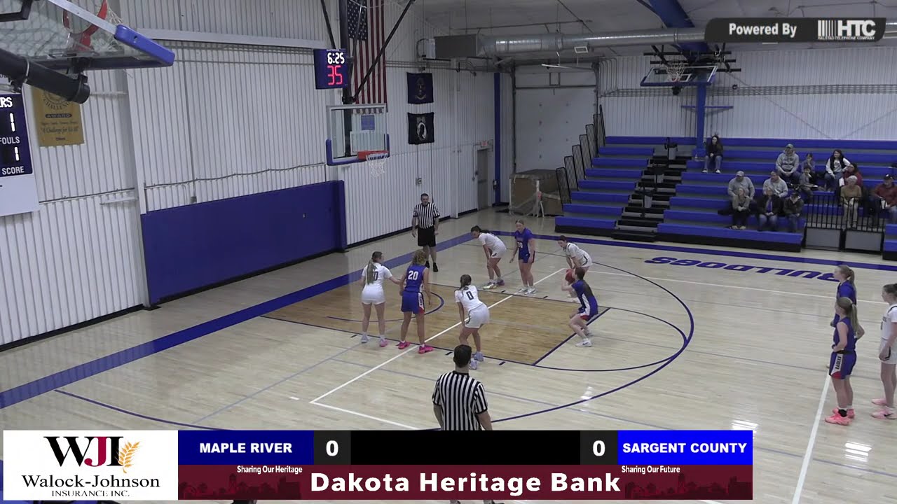 Maple River vs Sargent County - North Dakota High School Boys Basketball
