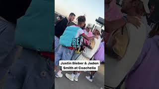 Jaden Smith &amp; Justin Bieber @ Coachella