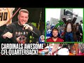 Pat McAfee Reacts To The Cardinals AWESOME New CFL Quarterback