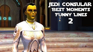 Swtor Jedi Consular Female - Best Moments Funny Lines