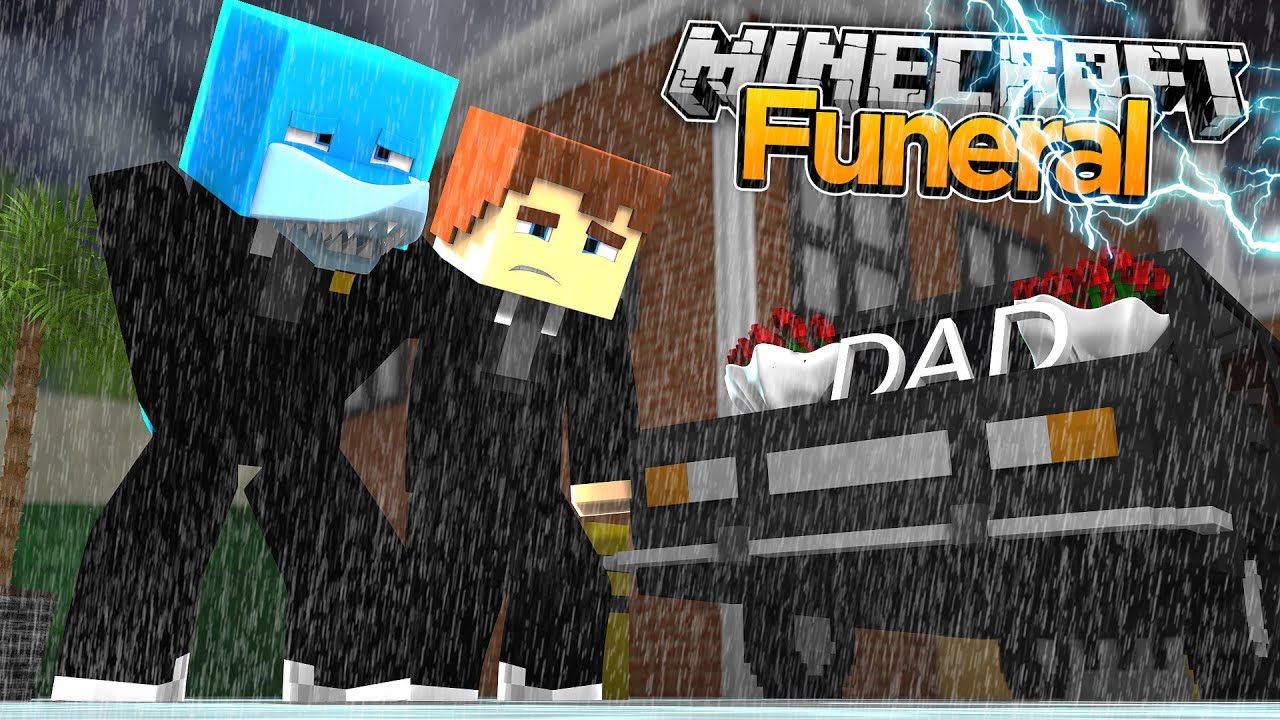 Minecraft - ПОХОРОНЫ ОТЦА ШАРКИ!!!