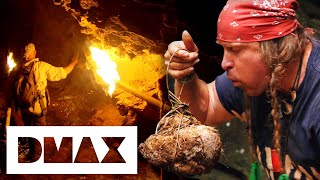 Cody Makes Fire Out Of Elephant Dung In The Thai Jungle | Dual Survival