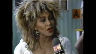 MTV Interview - Tina Turner (MTV - Live Aid 7/13/1985)