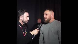 Conor Mcgregor on fighting Paddy Pimblett