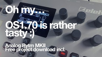 Landcruising with OS 1.70 Analog Rytm : Free project incl
