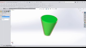 OFFSET SURFACE SolidWorks 2020 | MAIJALA WILL | EDG 4111
