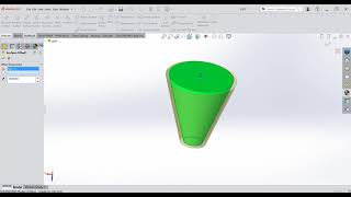 OFFSET SURFACE SolidWorks 2020 | MAIJALA WILL | EDG 4111