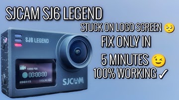 SJCAM SJ6 LEGEND | stuck on logo screen || Fix only in 5 minutes 100% working || SJ6 Firmware Update