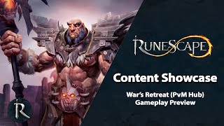 War's Retreat (PvM Hub): Gameplay Preview - RuneScape Content Showcase