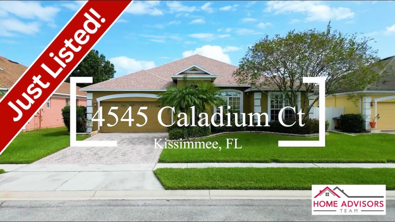 4545 CALADIUM COURT KISSIMMEE FL 34758 YouTube 4545 CALADIUM COURT KISSIMMEE FL 34758 YouTube