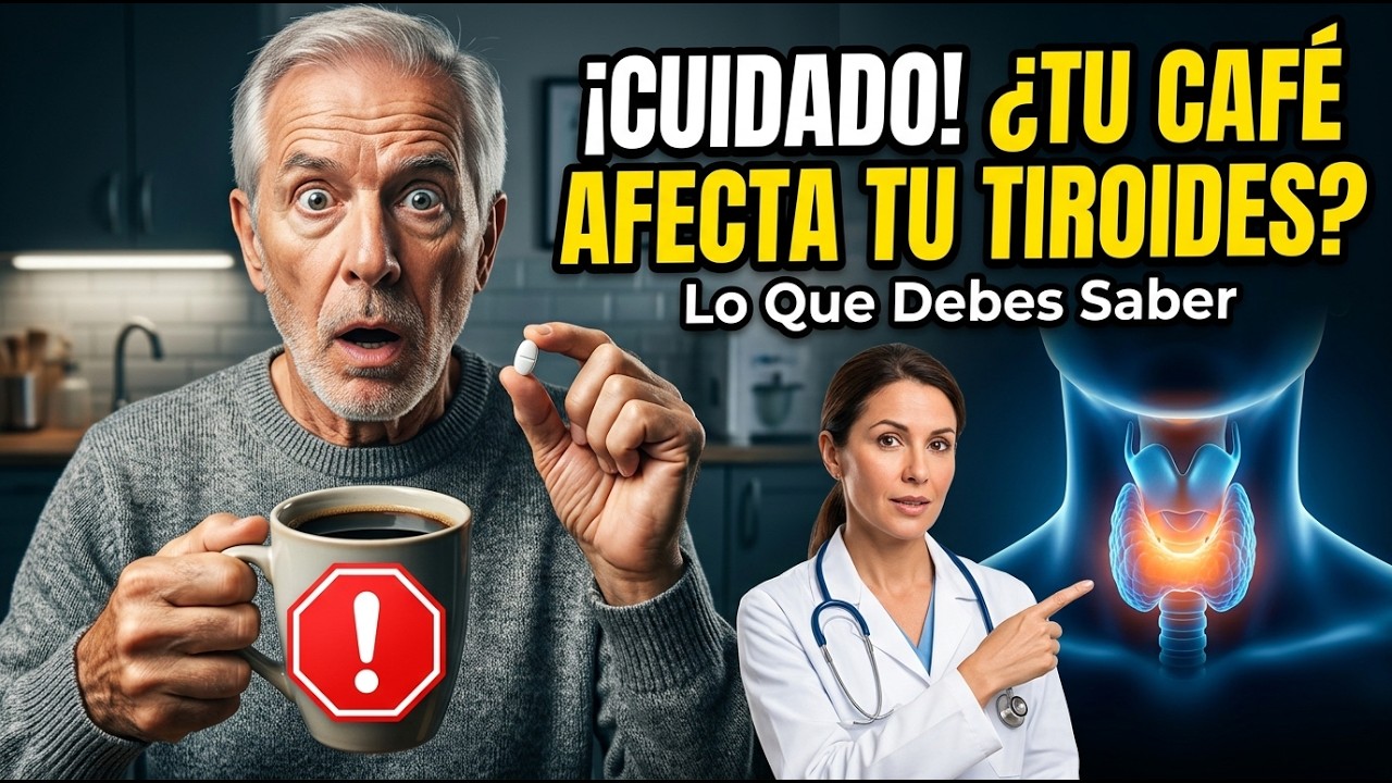 ¿Levotiroxina en ayunas? Lo que hacen mal las personas mayores de 60 años.