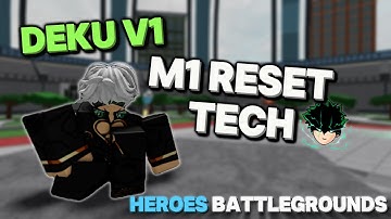Abusing This Overpowered M1 Reset Tech in Ranked... - Roblox Heroes Battlegrounds
