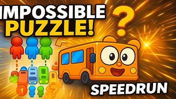 Bus Puzzle: Parking Jam — Hardest Levels Speedrun (Gameplay)
