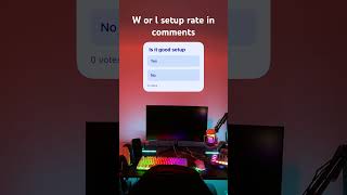 W or l setup #ps5 #gaming #setupwars