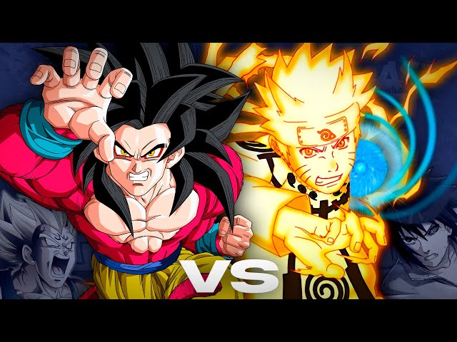 Dibujo De Naruto Vs Goku Goku Vs Naruto: ¿Quién Gana En Esta Batalla