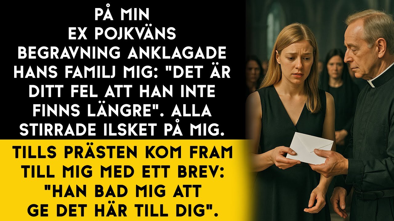 På min exs begravning fick jag ett brev… från honom själv