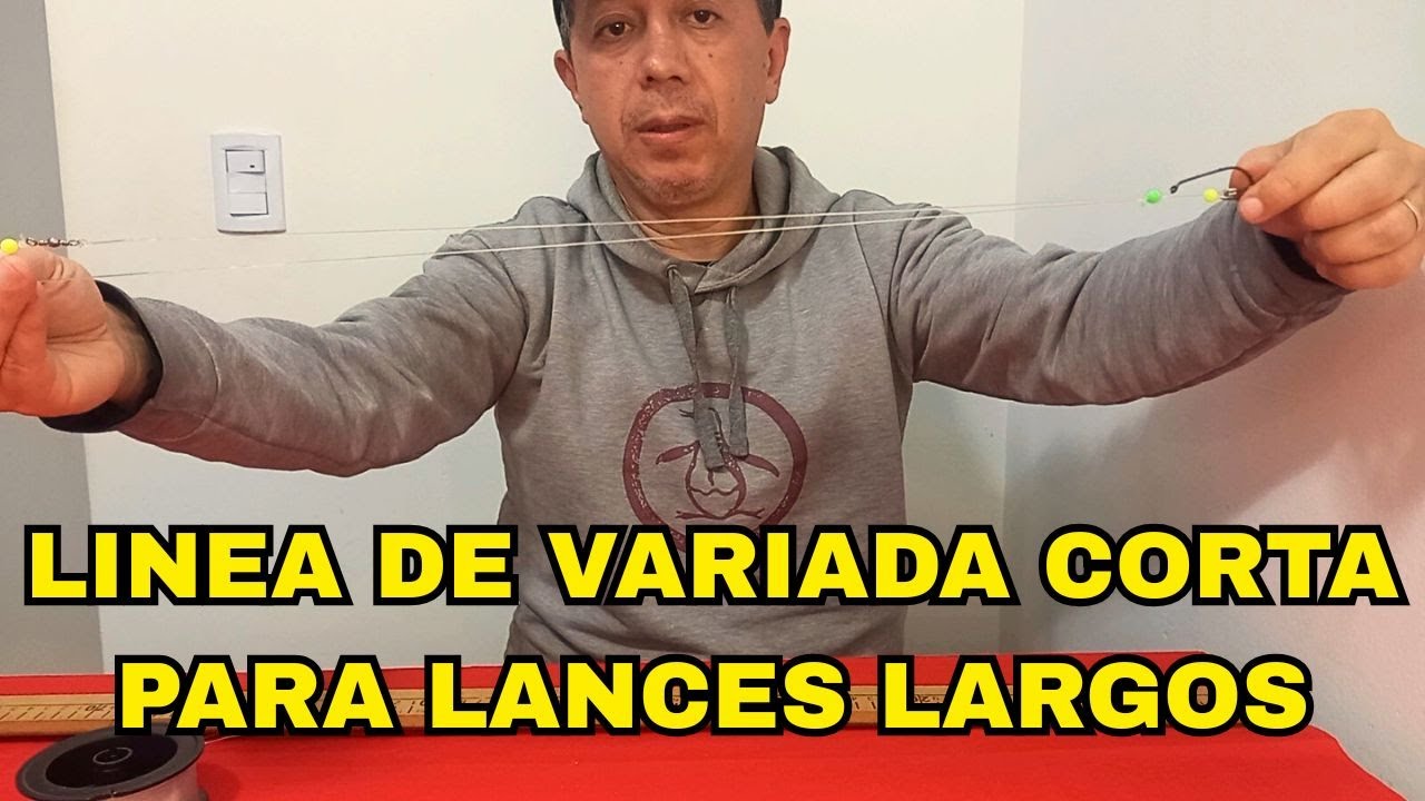 👉 Línea Corta para Variada 🎣 Ideal para Lances Largos y Efectivos