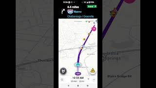 Waze Tip  How to post if a car is stuck on the side of the road.