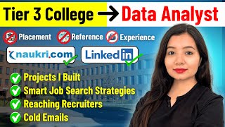 How I Cracked My First Job as Data Analyst with Zero Experience, NO References, Tier-3 College