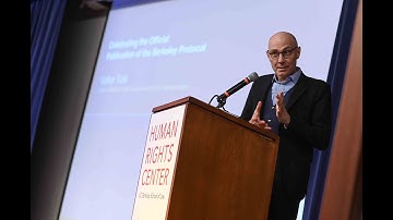 Launching the Berkeley Protocol on Digital Open Source Investigations with the UN OHCHR