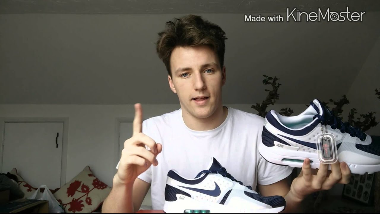 ritmo fin de semana fluido Nike Air Max Zero: Review, Unboxing and On Foot - YouTube