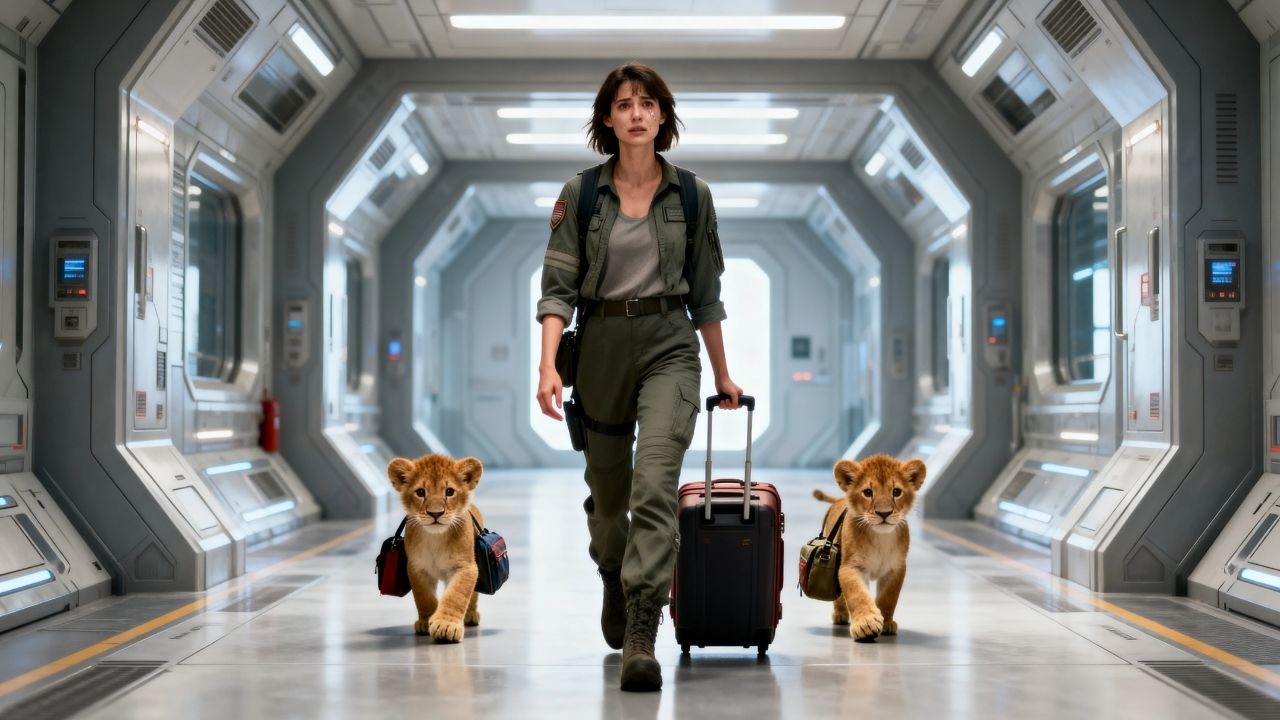 The Human Thought She Was Leaving Alone — Until She Saw the Cubs With Luggage I HFY I Sci-Fi Story
