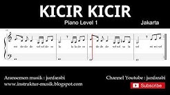 not balok kicir kicir - piano level 1 - lagu daerah jakarta / betawi - dorem / sol mi sa si  - Durasi: 1:43. 