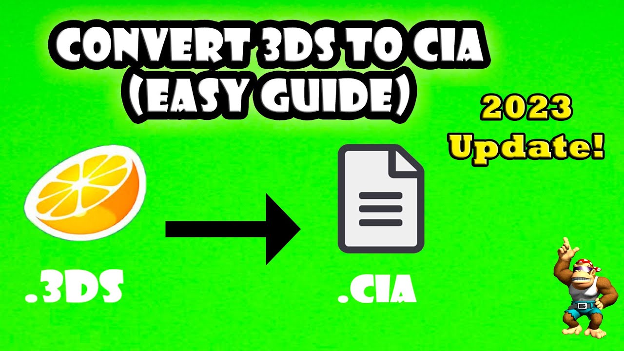 3DS files to CIA on PC (updated guide that actually works 2023)