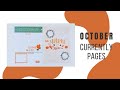 Planner Life: October Currently Pages (Before the Pen)