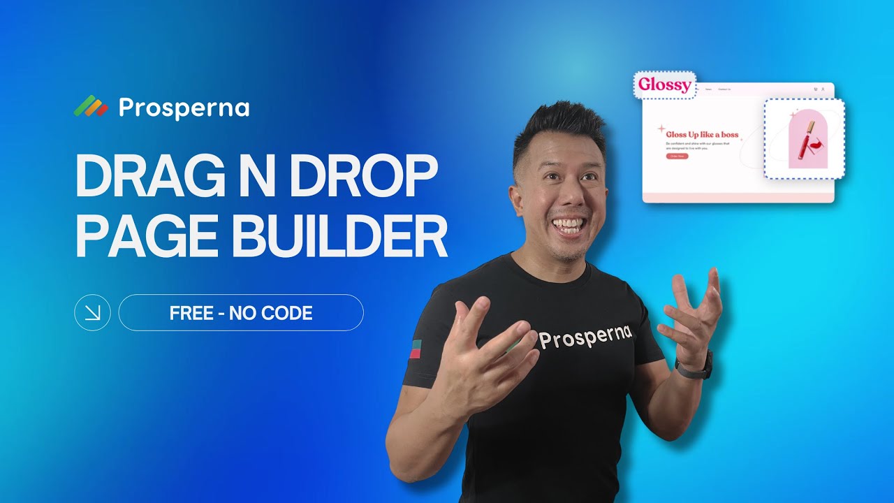 Build Your Online Store via Drag N Drop ⚡ No Coding Required!