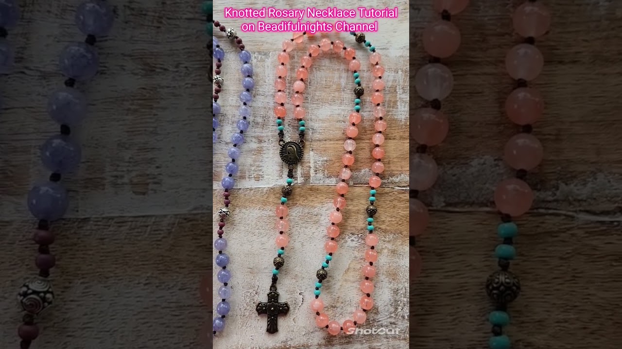 Handmade Knotted Rosary Bracelet new Colors/ Catholic Gift/ Stocking  Stuffers/ Free Shipping/ Rosary Decade / Wearable Rosary - Etsy