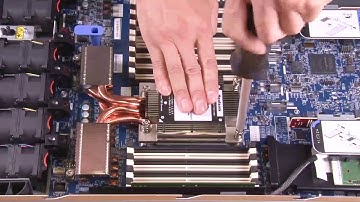 Lenovo ThinkSystem SR645 Removing a heat sink and microprocessor