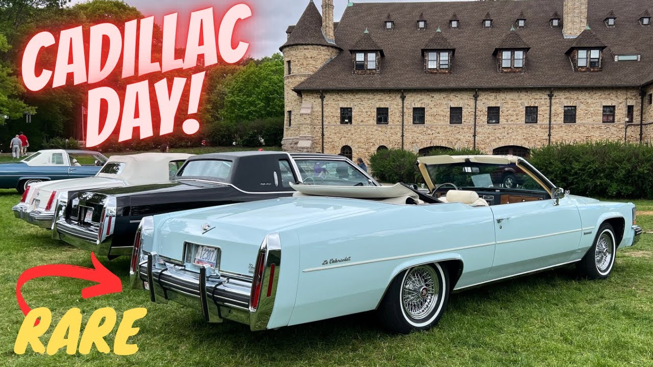 Taking my RARE 1982 Cadillac Le Cabriolet to Cadillac Day at Larz