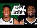 Milwaukee Bucks vs. Brooklyn Nets Full Highlight 4th Quarter | NBA Season 2021-22