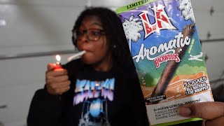 FIRST TIME TRYING LA BACKWOODS…