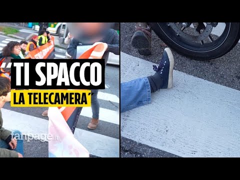 Ultima Generazione a Milano, violenza contro attivisti e giornalisti per il blocco stradale Episode cover